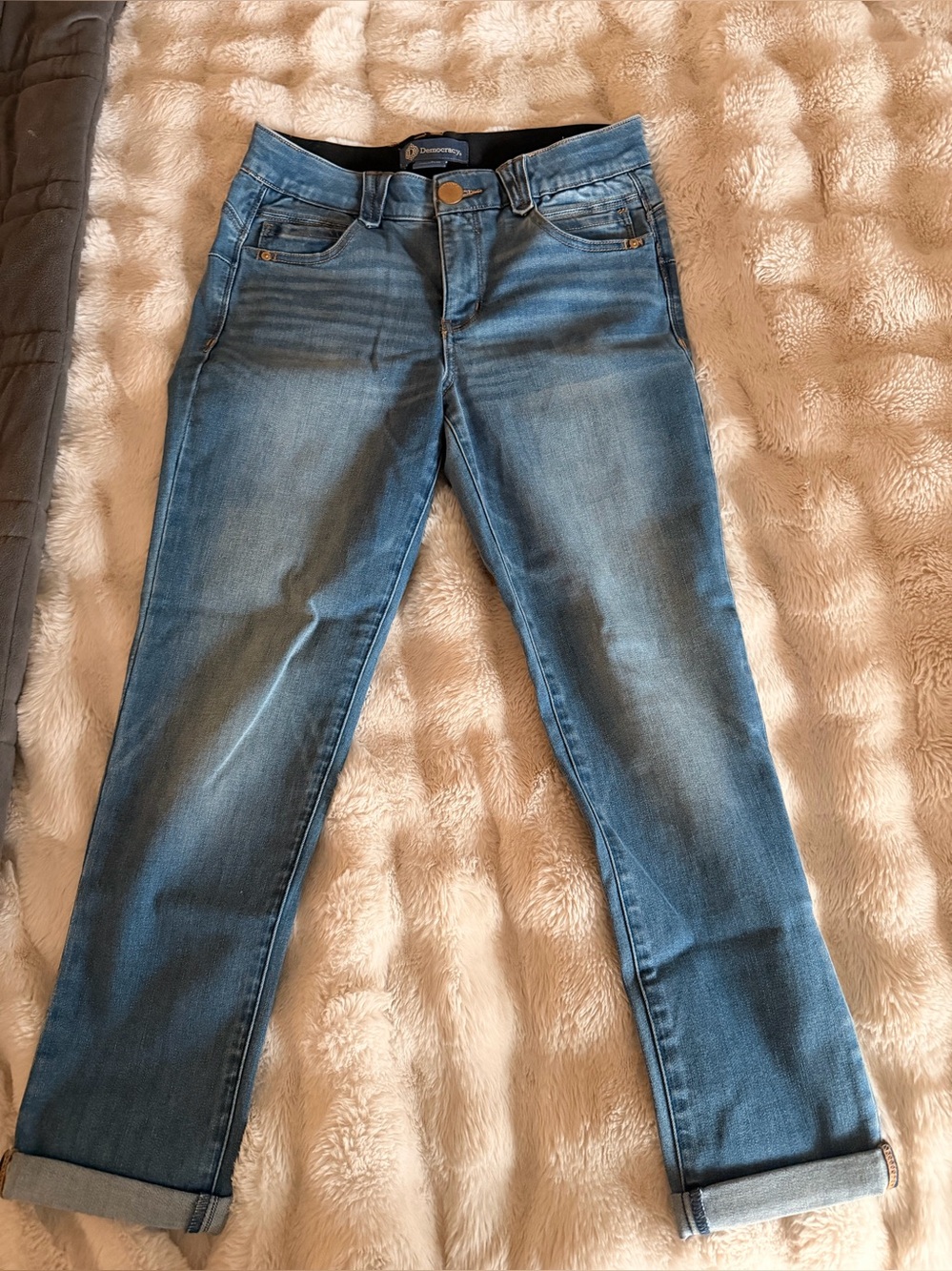 Democracy Stretch Mid-Rise Blue Women’s Jeans